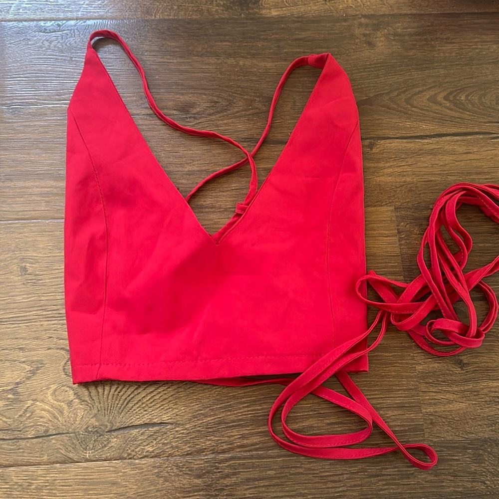 red tiny top